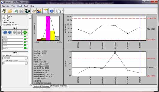 SPC Software with Real-time Data Collection