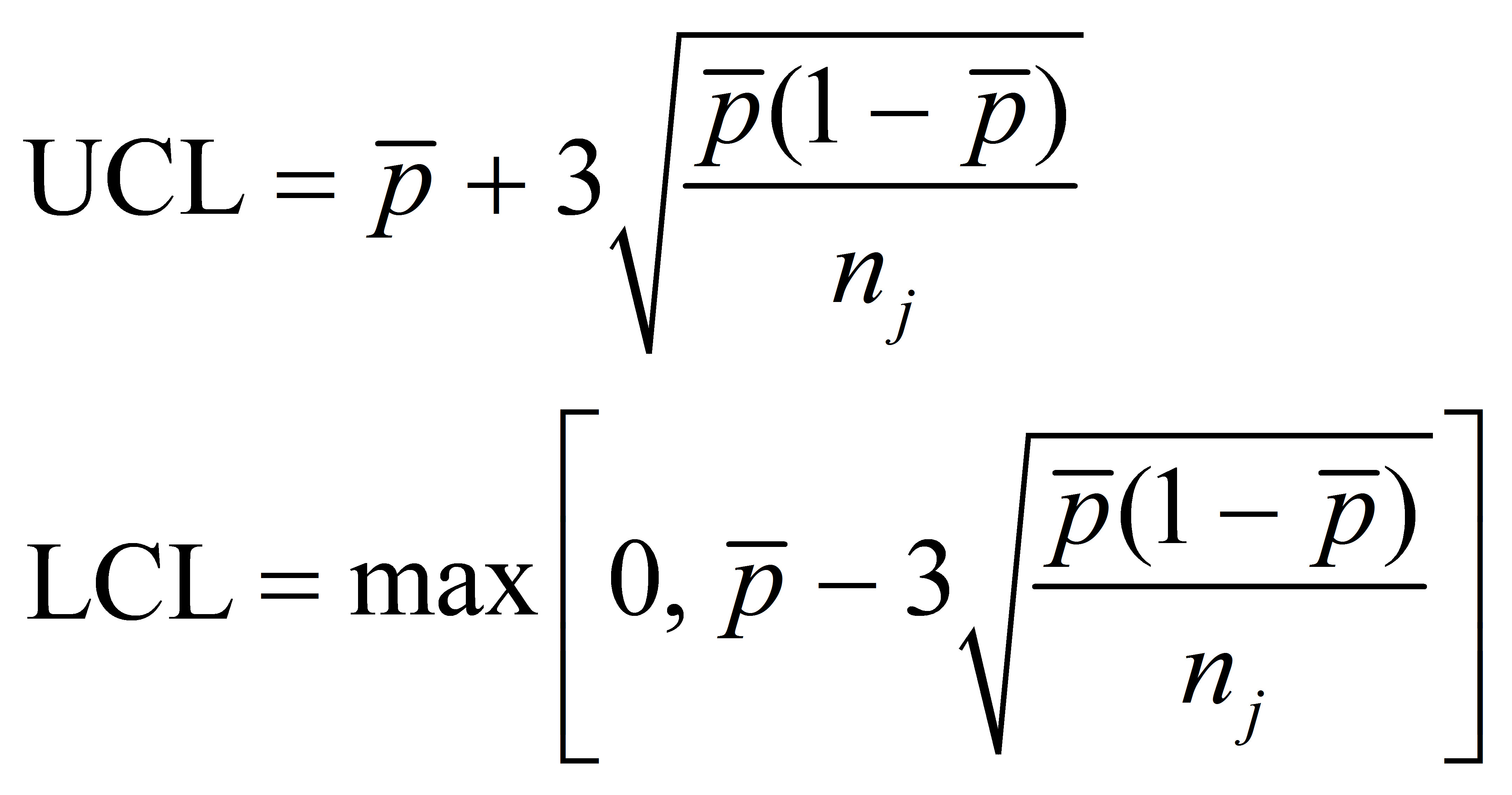 P Chart Calculations P Chart Formula Quality America